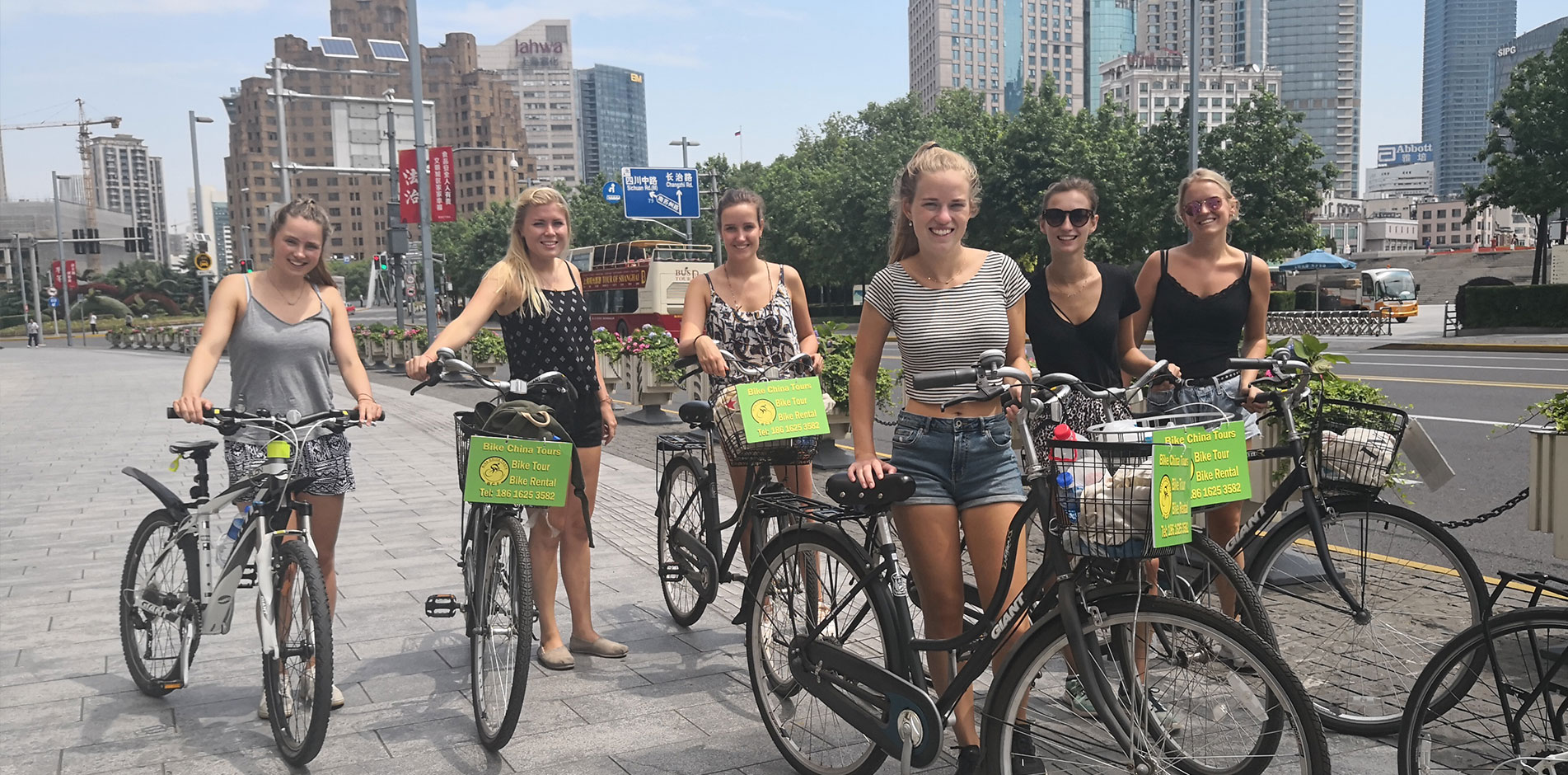 guided Suzhou bike tour with Netherland traveler on 12-Jun-2013